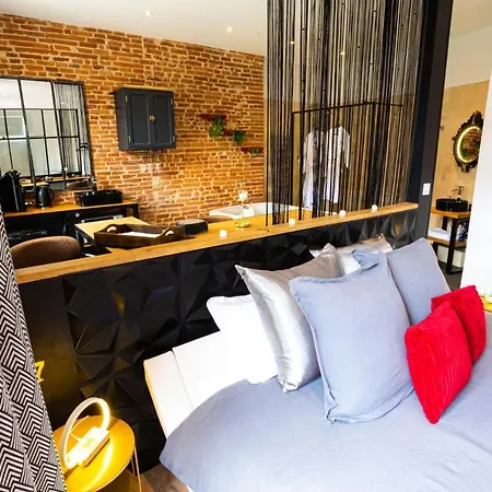Le Prieure - Romantiques Privatif, Piscine, Jardin, Massages Proche De Toulouse ゲストハウス 4*