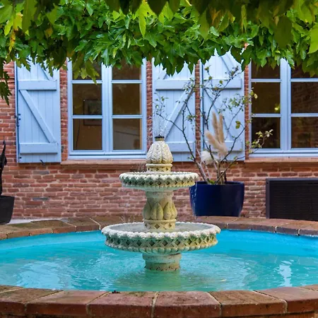 ゲストハウス Le Prieure - Romantiques Privatif, Piscine, Jardin, Massages Proche De Toulouse